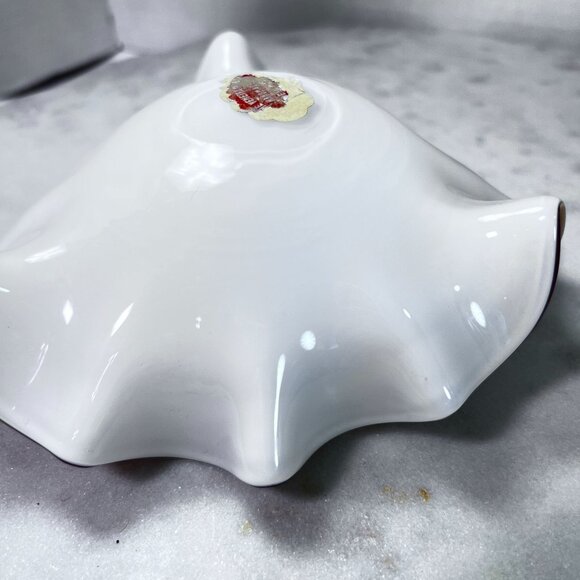 Vtg Murano Genuine Venetian Glass Cased Sommerso Silver Bullicante Aventurine - Picture 7 of 9